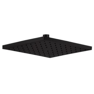 ECA Tiera Kare Duş Başlığı 25x25 Mat Siyah Renkli 102145068C1