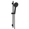 ECA Purity Plus Banyo Hareketli Sürgülü Duş Seti Üst Takımı Mat Siyah 102146093C1