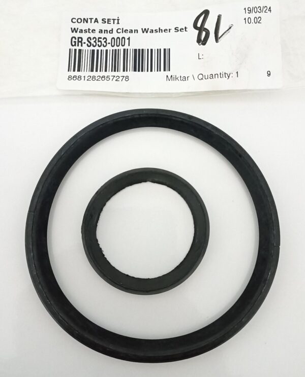 CONTA SETİ (Waste and Clean Washer Set) GR-S353-0001